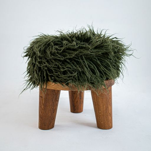 Wool Ottoman