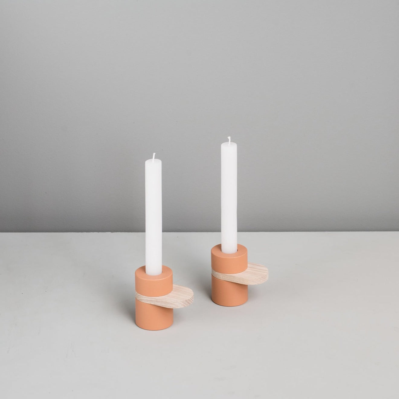 Candle holder - Heavy Cream