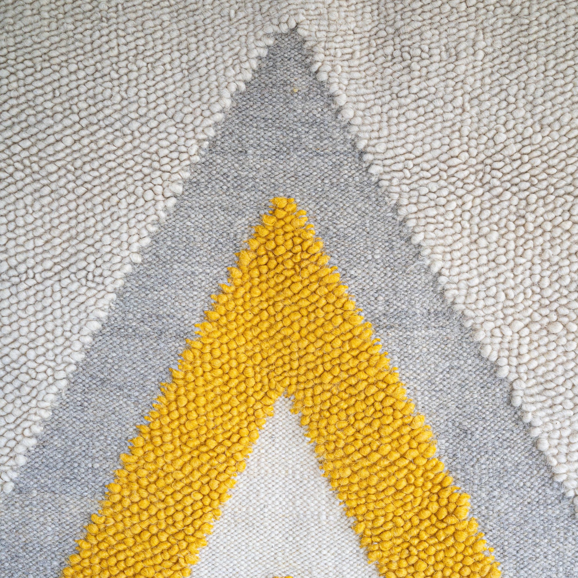 Carpet Yellow Triangles