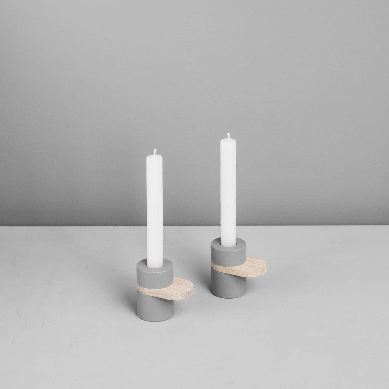 Candle holder - Heavy Cream